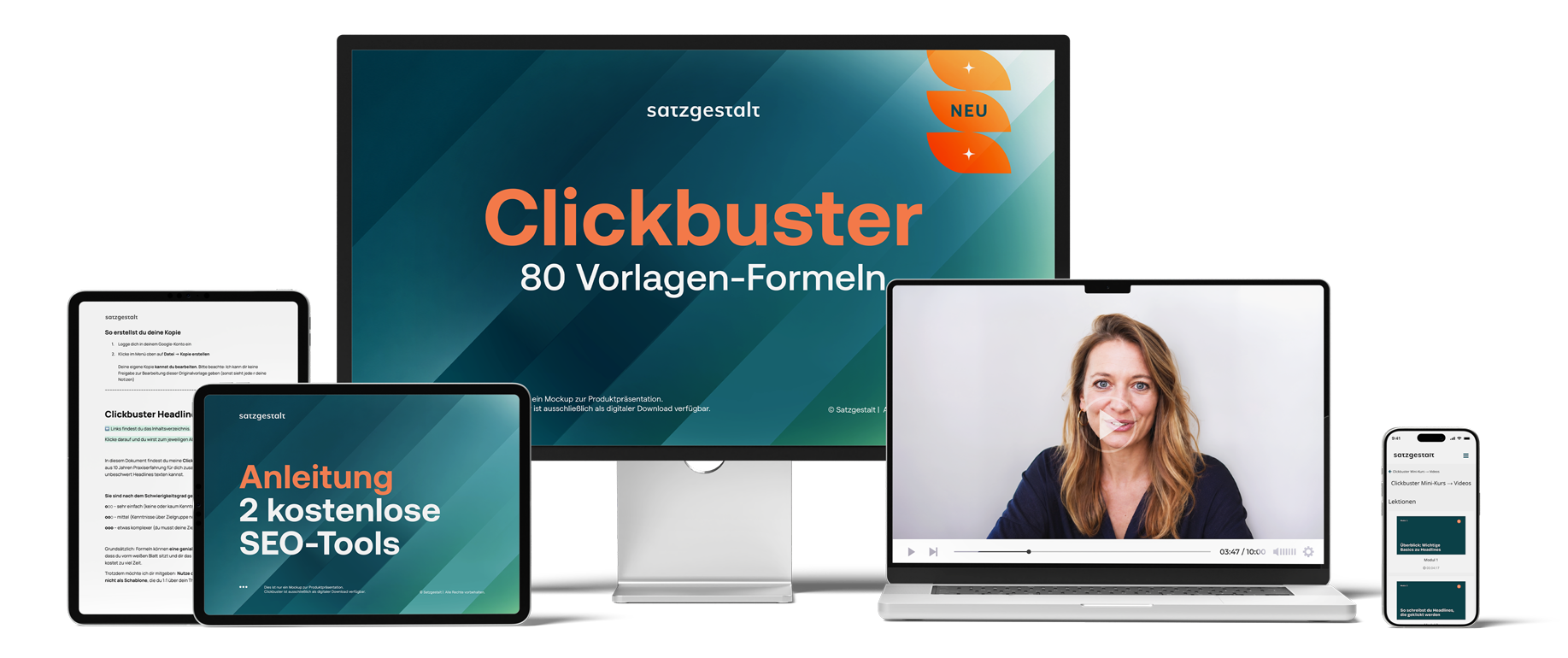 Clickbuster – 80 Headline-Formeln auf allen Geräten